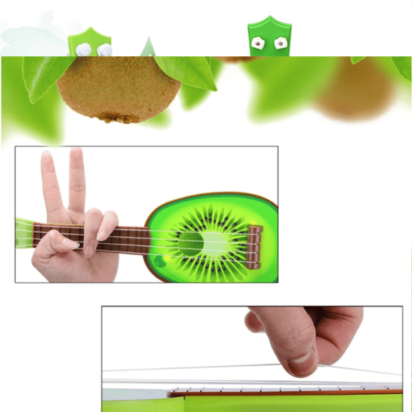 Jouet guitare pour enfants Mini instrument de musique de guitare en plastique de jouet d'enfants